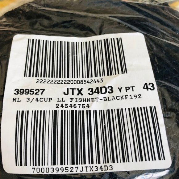 Victoria's Secret Luxe Lingerie Fishnet Lace Push-up Bra NEW - Picture 8 of 8